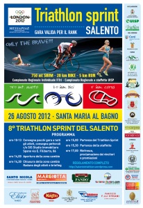 locandina ufficiale salento triathlon 2012